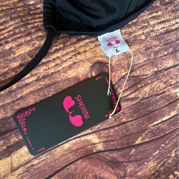 Shekini Bikini top Black Size L - Picture 2 of 4